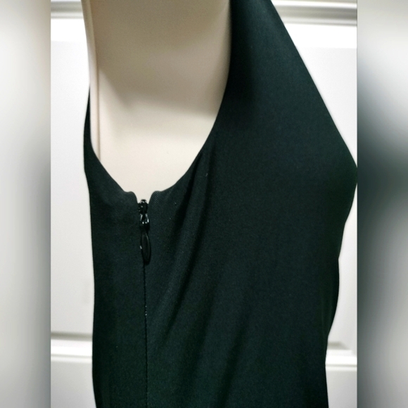 Ann Taylor Black One Shoulder Cocktail Dress - Picture 4 of 6
